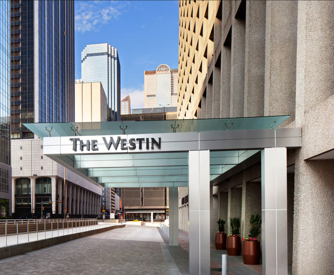 westin downtown dallas hotel entrance